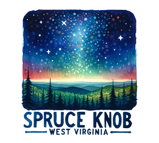 West Virginia, Spruce Knob Sticker