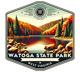 West Virginia, Watoga State Park Sticker