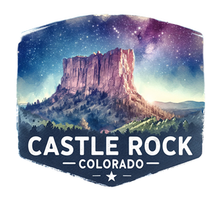 Colorado, Castle Rock Sticker