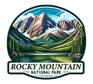 Colorado, Rocky Mountain National Park Sticker