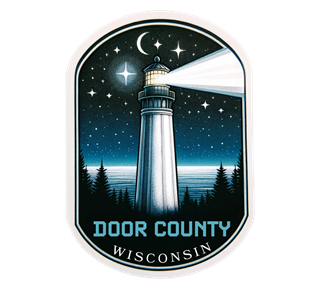 Wisconsin, Door county Sticker