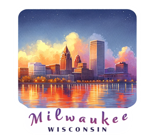 Wisconsin, Milwaukee Sticker