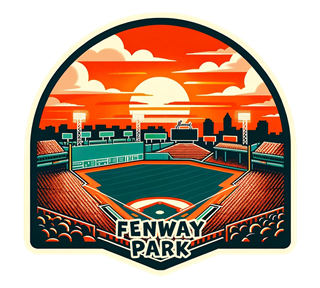 Massachusetts, Fenway Park Sticker