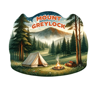 Massachusetts, Mount Greylock Sticker