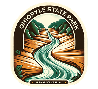 Pennsylvania, Ohiopyle State Park Sticker