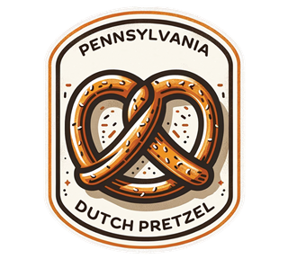 Pennsylvania Dutch Pretzel Sticker