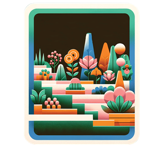 Pennsylvania, Flower Show Sticker