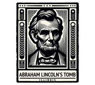Illinois, Abraham Lincoln's Tomb Sticker