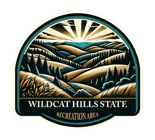 Nebraska, Wildcat Hills State Recreation Area Sticker
