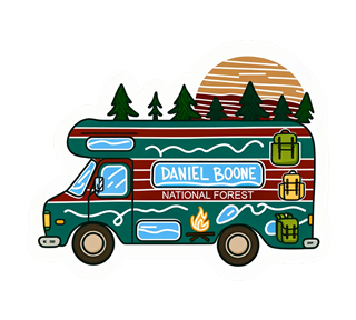 Daniel Boone National Forest Sticker