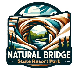 Kentucky, Natural Bridge State Resort Park Sticker