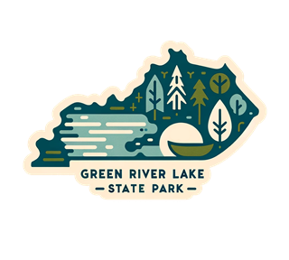 Kentucky, Green River Lake State Park Sticker