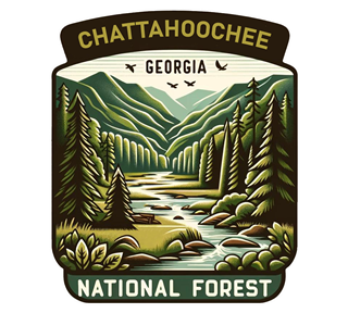 Georgia, Chattahoochee National Forest Sticker