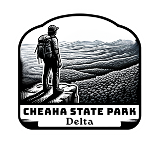 Cheaha State Park Sticker