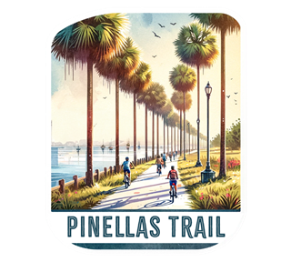 Florida, Pinellas Trail Sticker