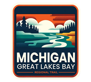 Michigan, Great Lakes Bay Sticker