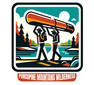 Michigan, Porcupine Mountains Wilderness State Park Sticker