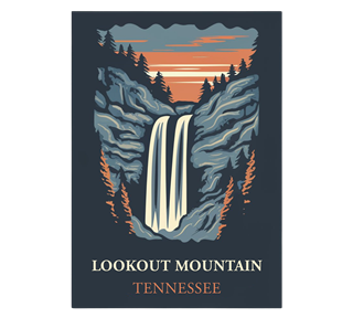 Tennessee, Lookout Mountain Sticker