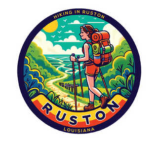 Louisiana, Ruston Sticker