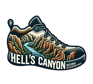 Idaho, Hell's Canyon Sticker