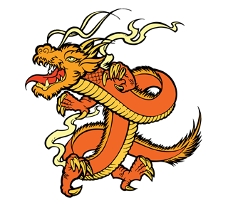 chinesedragon Sticker