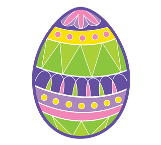 Easter Egg Sticker
