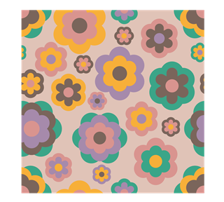 VK_Floral_Pattern_05 Sticker