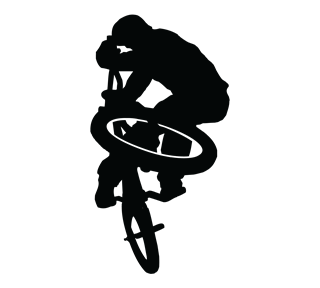 bmxrider Sticker