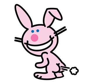 Fart_Bunny_Image Sticker