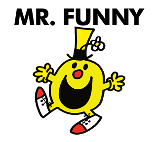 Mr. Funny Sticker