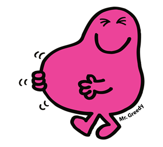 MrGreedy1 Sticker