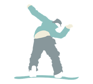MP_Snowboarder_8 Sticker