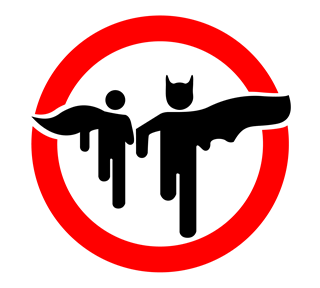 batmansign Sticker