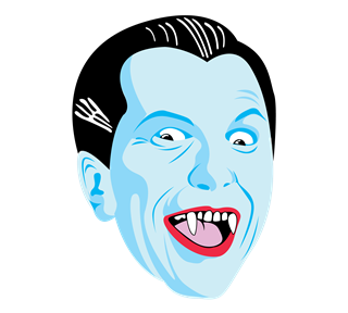 Dracula Sticker