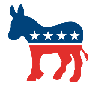 DEMOCRATIC DONKEY Sticker