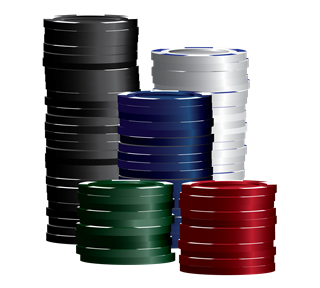 POKER CHIP STACKS Sticker