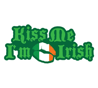 kissirish Sticker