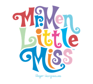 Mr. Men Little Miss Rainbow Letters Sticker