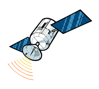satellite Sticker