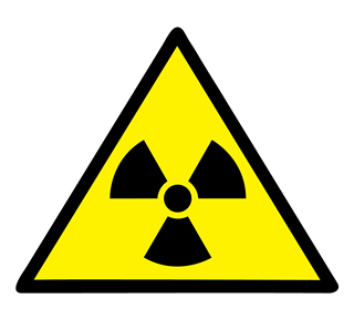 Radioactive Sign Sticker