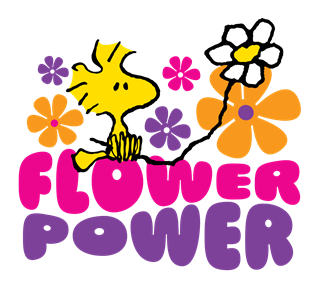W_FlowerPower Sticker