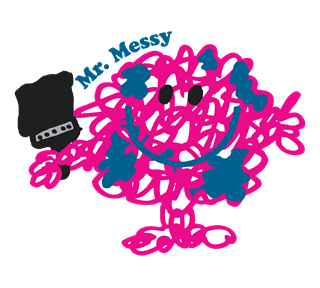 Mr_Messy_01_1 Sticker