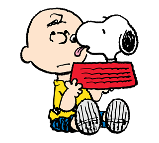 Snoopy & Charlie Sticker