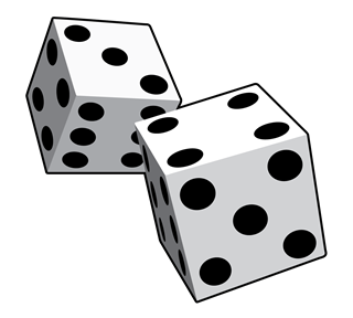 DICE Sticker