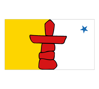 Nunavut Flag Sticker