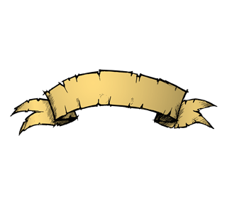 Skull Banner Sticker
