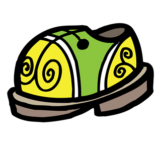 Colorful Shoe Sticker