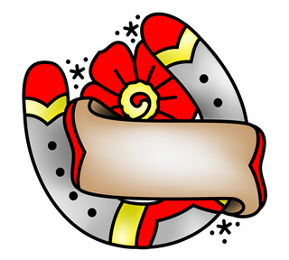 horseshoe Sticker