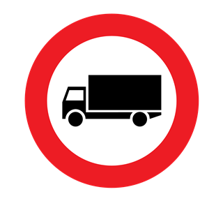 Truck Sign 2 Sticker