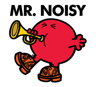 MRNOISY1 Sticker